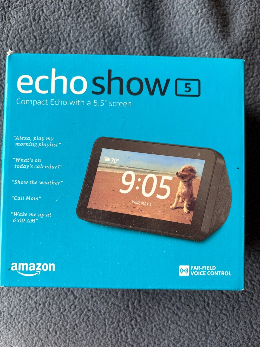 Amazon Echo Show 5 — Black Smart Display